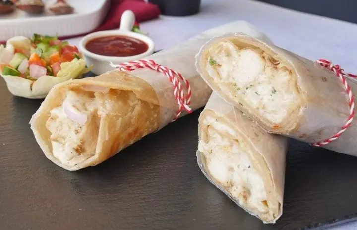 Malai Boti Roll from BBQ Toni8ht, Pompano Beach